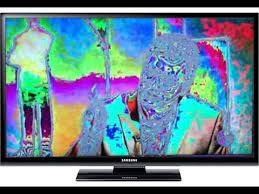 اختلال در رنگ صفحه نمایش تلویزیون